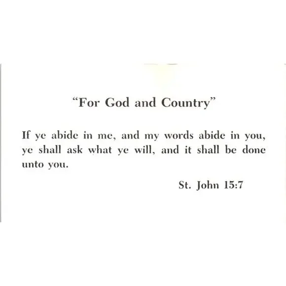 Rev Robert J. Dubois Hope for All Mission Channelview TX Business Card SD8-B4 - Picture 2 of 2